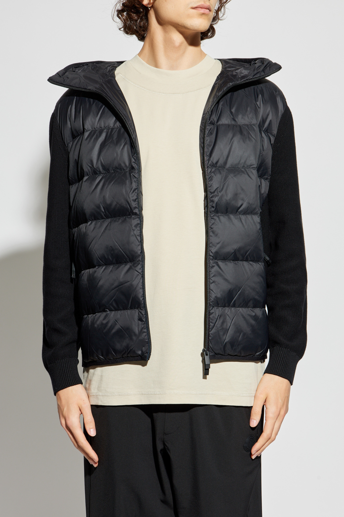 Moncler Cardigan with down insert | Men's | Vitkac